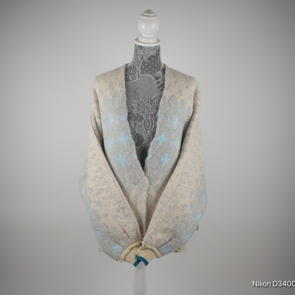 Free People Winter Sky Wonderland Cardigan Sweater - Picture 2 of 15